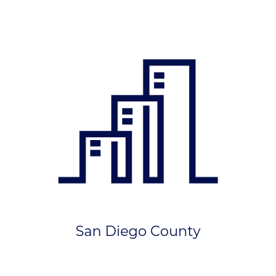 San Diego County Radius Map, Mailing List & Mailing Labels
