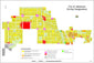 Lakewood zoning designations map showing residential, commercial, industrial, and open space land uses.