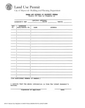 Official form for listing all property owners within 300 feet including Assessor map references, parcel numbers, names and addresses for Maywood planning