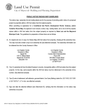 Complete guidelines for preparing 300 foot radius map, ownership list, gummed labels and affidavit for Maywood conditional use permits and variances
