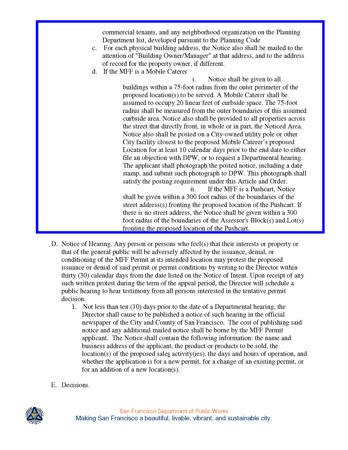 San Francisco Public Works Ordinance Push Cart 300ft.png