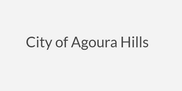 City of Agoura Hills. Radius Map. 750 ft property owner list. County of Los Angeles