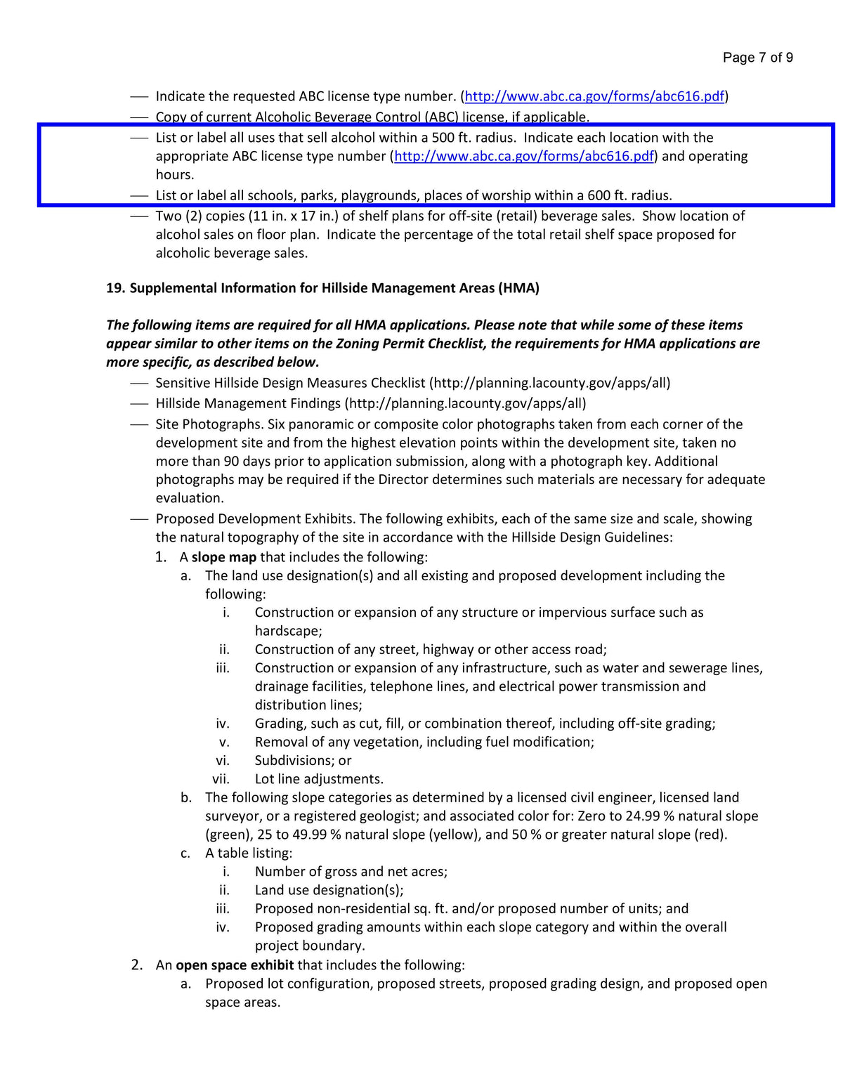 LA COUNTY Land Use - Los Angeles County - Land Use Map & Alcohol Use Map -