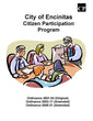Encinitas San Diego Public Notification 300' radius Citizen Participation Plan