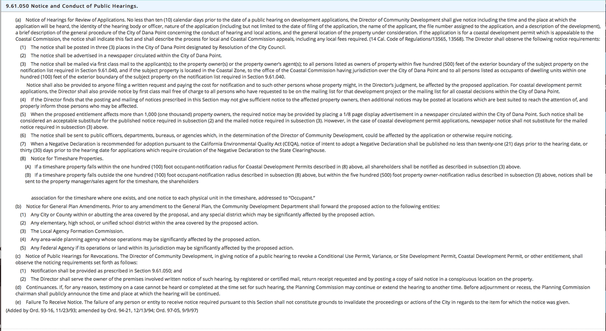 Dana Point-City Package-Requirements-Radius Map-500 Feet-300 Feet-Property Owner List-Labels