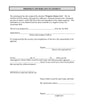 Vernon notarized Property Owners List Statement – wet signature required