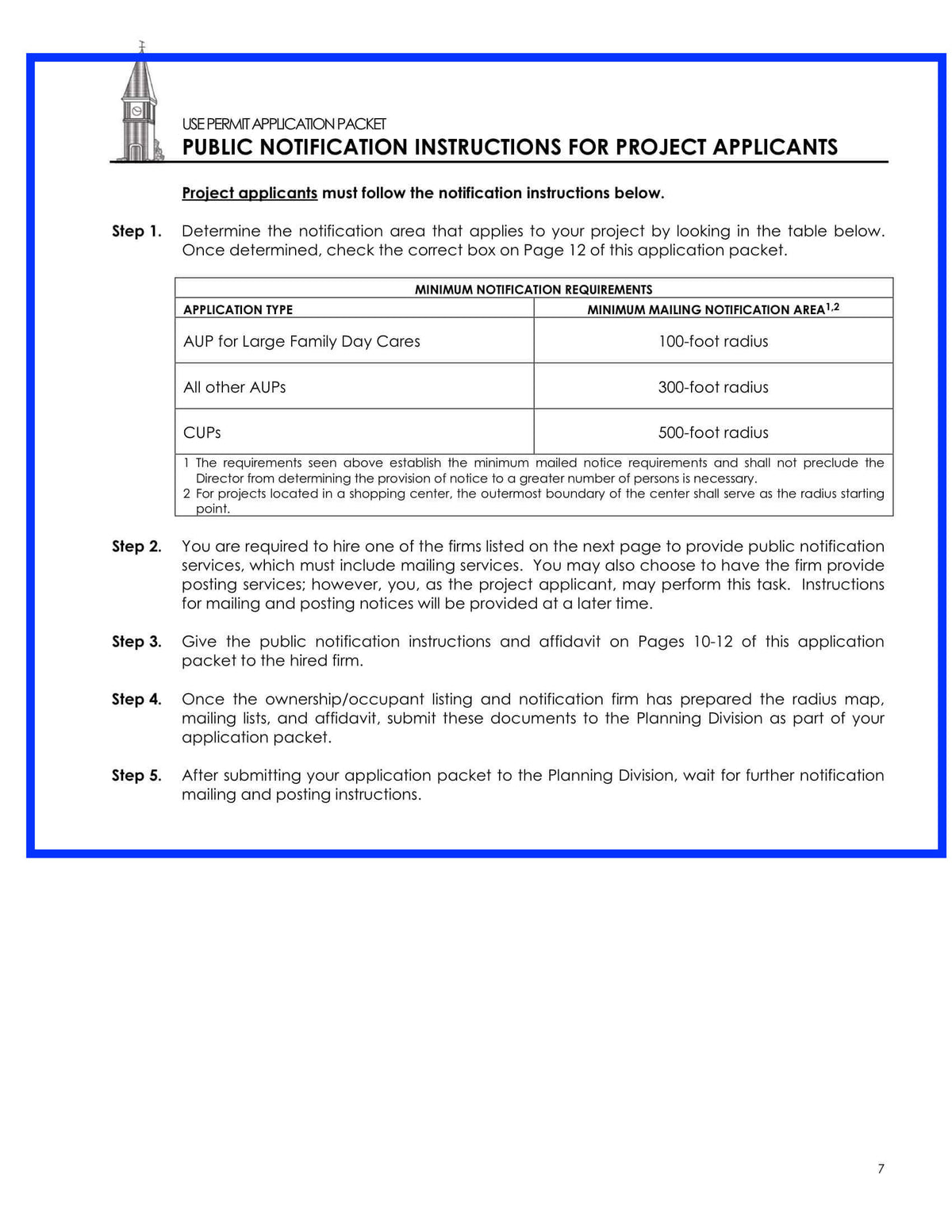 Westminster-Public Notification-Project Applicants-Radius Map-500 Foot-300 Foot-100 Foot-Property Owner List-Labels