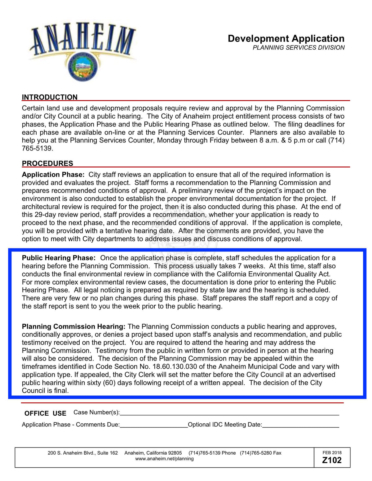 Anaheim-Development Application-Radius Map-300 Feet-Property Owner List-Labels